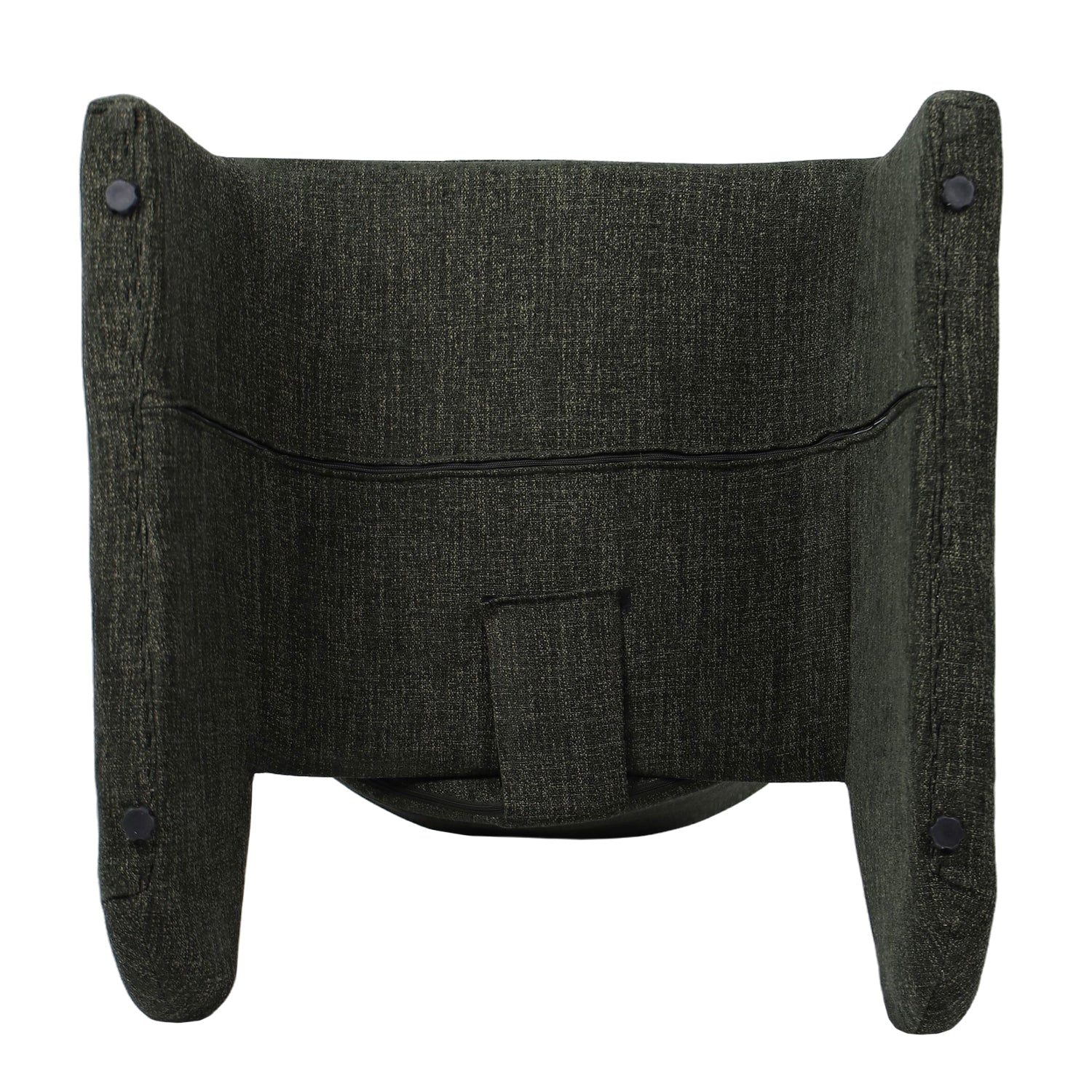 Πολυθρόνα ArteLibre HIMALIA Πράσινο Ύφασμα/Μέταλλο/Ξύλο 73x78x75cm - Hippiehome.gr