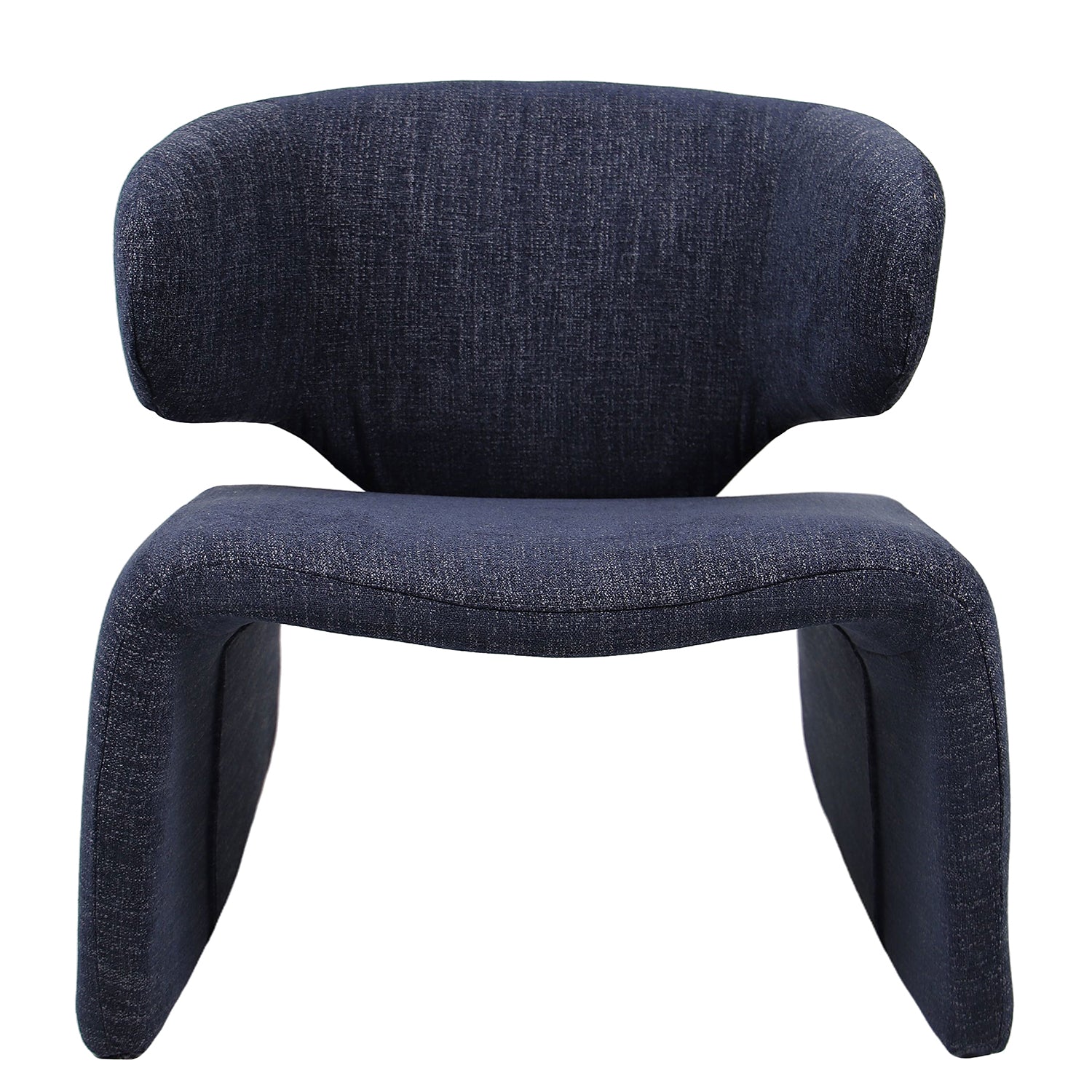 Πολυθρόνα ArteLibre HIMALIA Μπλε Ύφασμα/Μέταλλο/Ξύλο 73x78x75cm - Hippiehome.gr