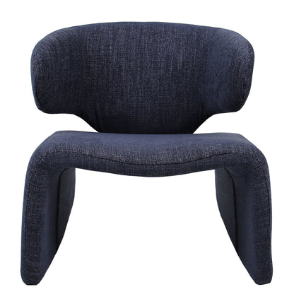 Πολυθρόνα ArteLibre HIMALIA Μπλε Ύφασμα/Μέταλλο/Ξύλο 73x78x75cm - Hippiehome.gr