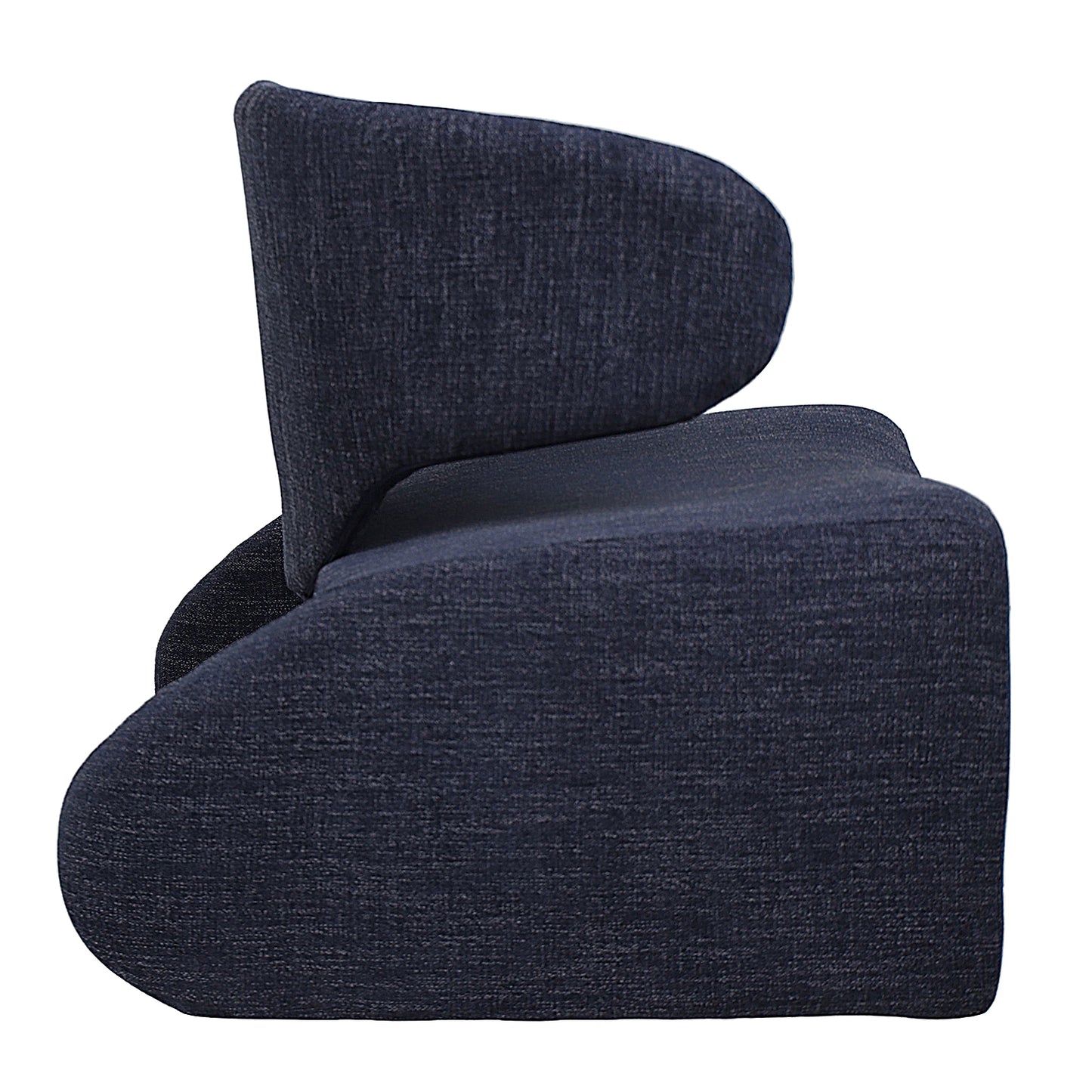 Πολυθρόνα ArteLibre HIMALIA Μπλε Ύφασμα/Μέταλλο/Ξύλο 73x78x75cm - Hippiehome.gr