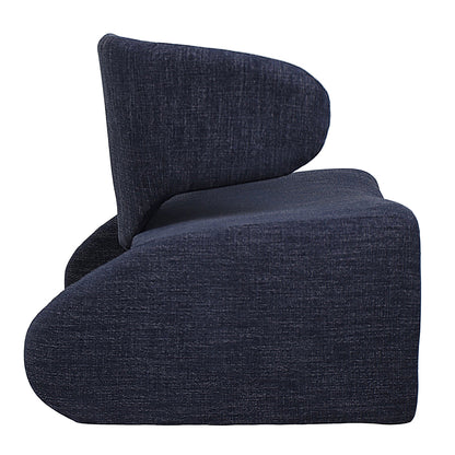 Πολυθρόνα ArteLibre HIMALIA Μπλε Ύφασμα/Μέταλλο/Ξύλο 73x78x75cm - Hippiehome.gr