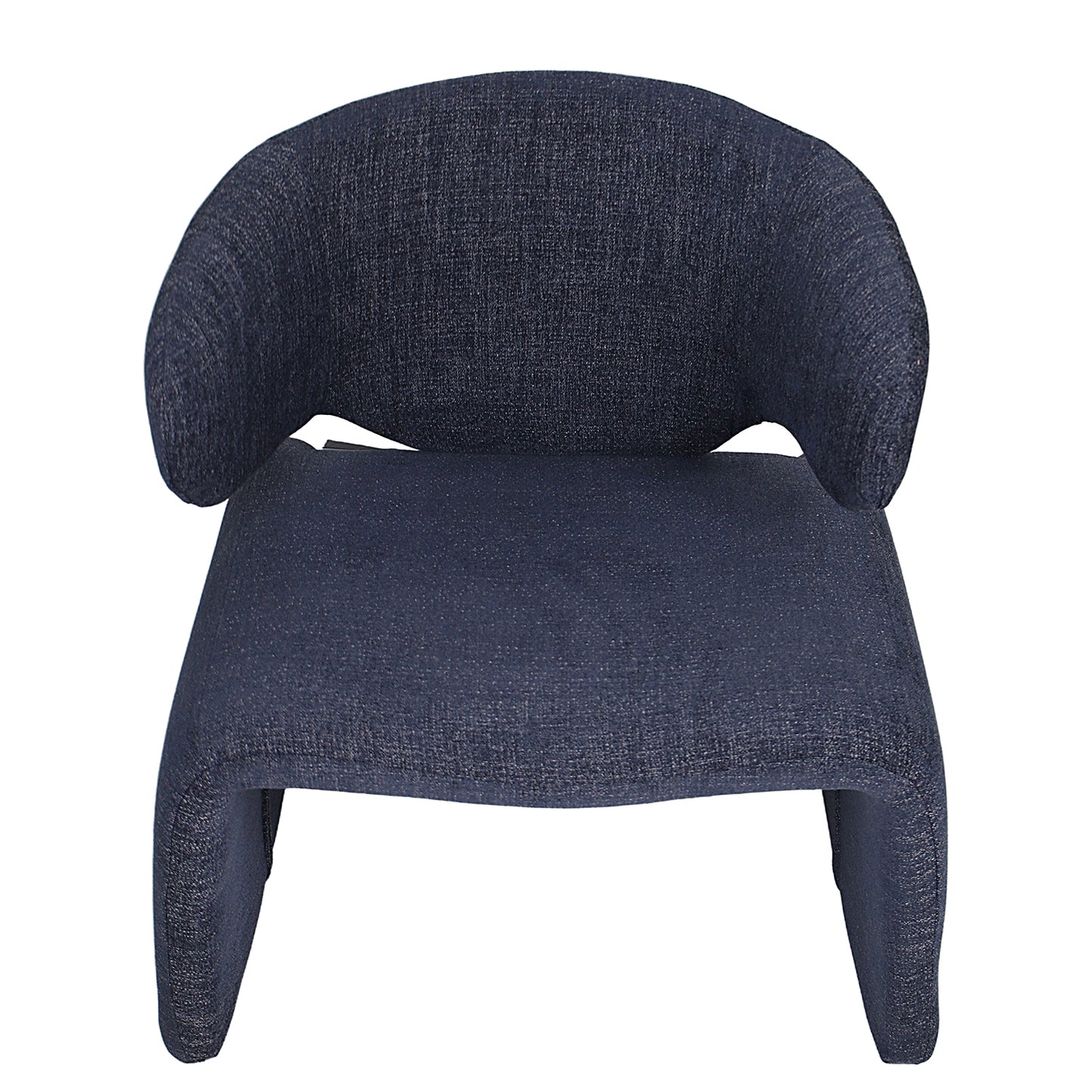 Πολυθρόνα ArteLibre HIMALIA Μπλε Ύφασμα/Μέταλλο/Ξύλο 73x78x75cm - Hippiehome.gr