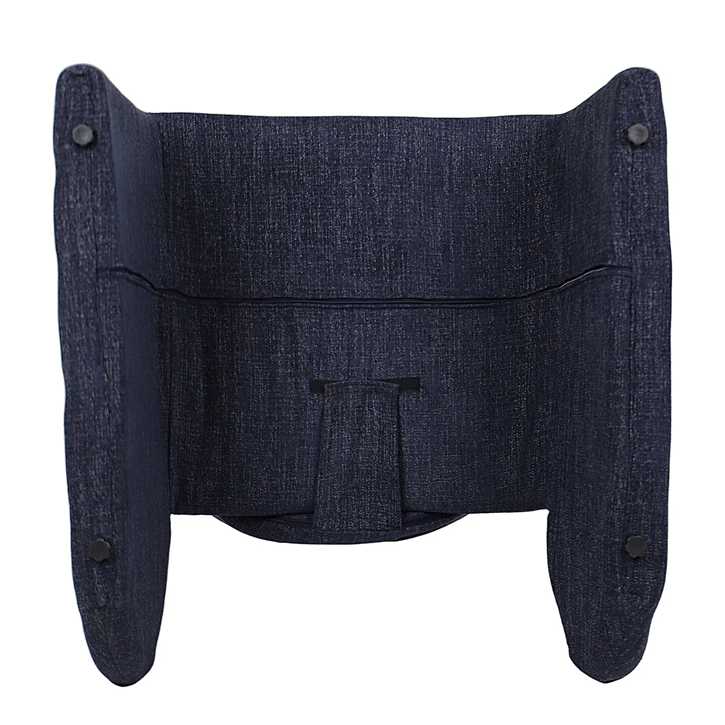 Πολυθρόνα ArteLibre HIMALIA Μπλε Ύφασμα/Μέταλλο/Ξύλο 73x78x75cm - Hippiehome.gr