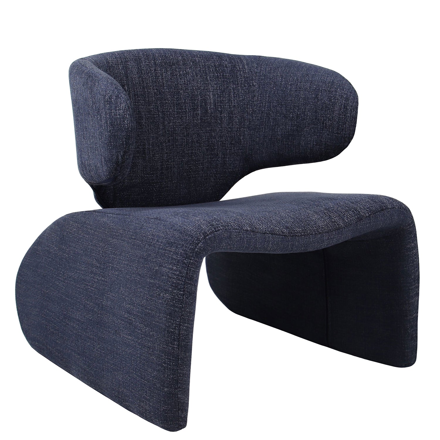 Πολυθρόνα ArteLibre HIMALIA Μπλε Ύφασμα/Μέταλλο/Ξύλο 73x78x75cm - Hippiehome.gr