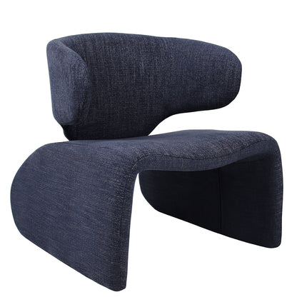 Πολυθρόνα ArteLibre HIMALIA Μπλε Ύφασμα/Μέταλλο/Ξύλο 73x78x75cm - Hippiehome.gr