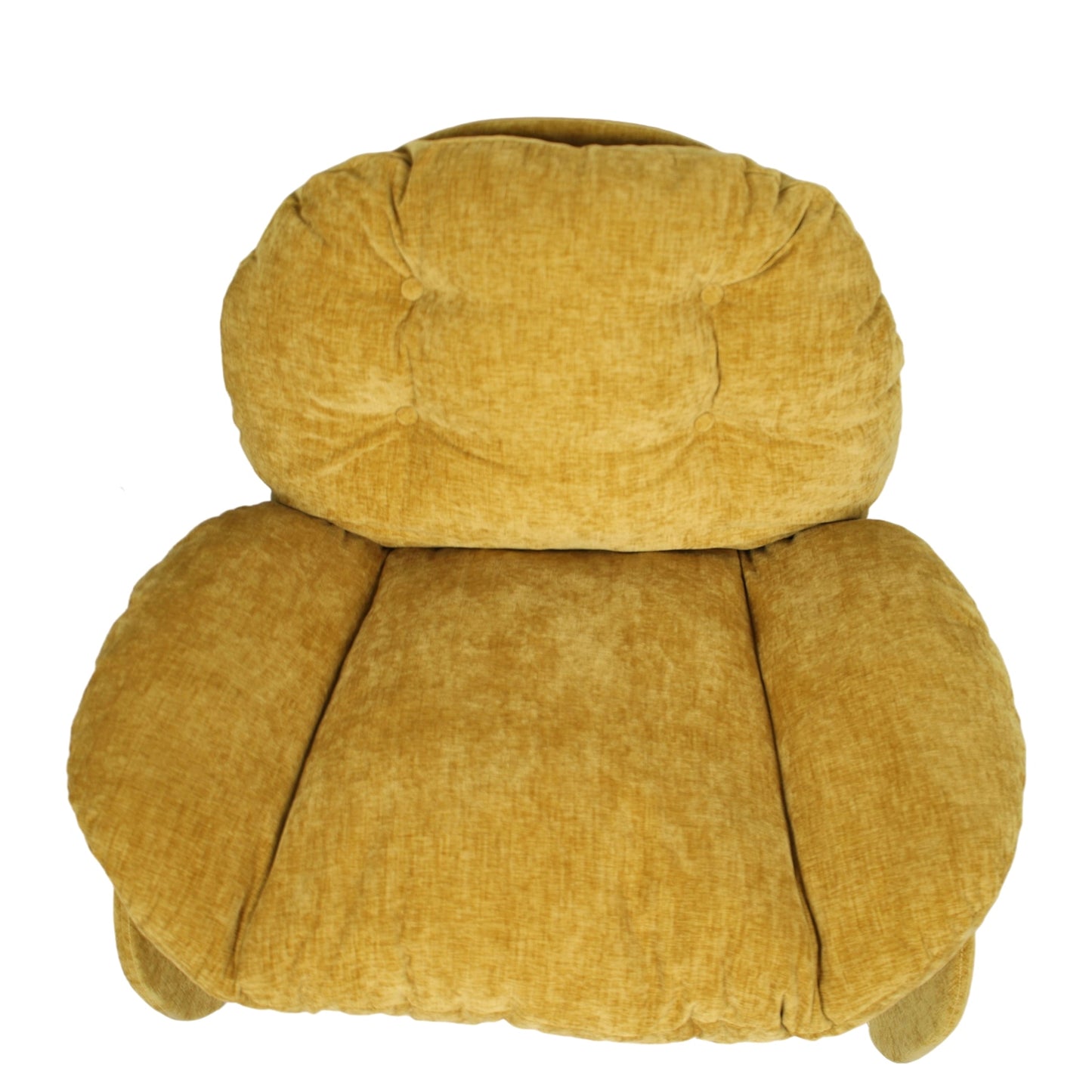 Πολυθρόνα ArteLibre ANANKE Κίτρινο Ύφασμα/Μέταλλο/Ξύλο 85x78x84cm - Hippiehome.gr