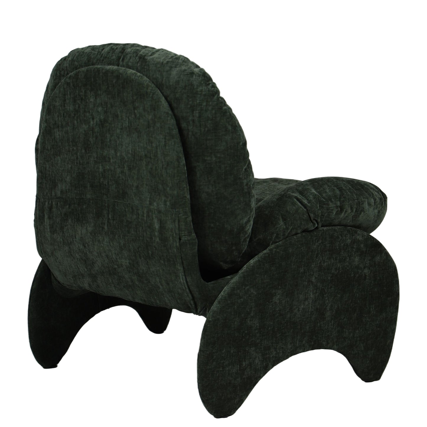 Πολυθρόνα ArteLibre ANANKE Πράσινο Ύφασμα/Μέταλλο/Ξύλο 85x78x84cm - Hippiehome.gr