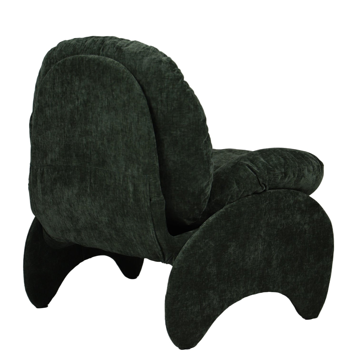 Πολυθρόνα ArteLibre ANANKE Πράσινο Ύφασμα/Μέταλλο/Ξύλο 85x78x84cm - Hippiehome.gr