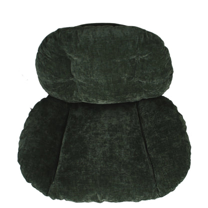 Πολυθρόνα ArteLibre ANANKE Πράσινο Ύφασμα/Μέταλλο/Ξύλο 85x78x84cm - Hippiehome.gr