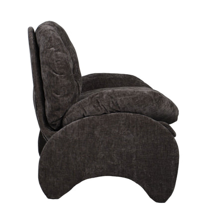 Πολυθρόνα ArteLibre ANANKE Γκρι Ύφασμα/Μέταλλο/Ξύλο 85x78x84cm - Hippiehome.gr