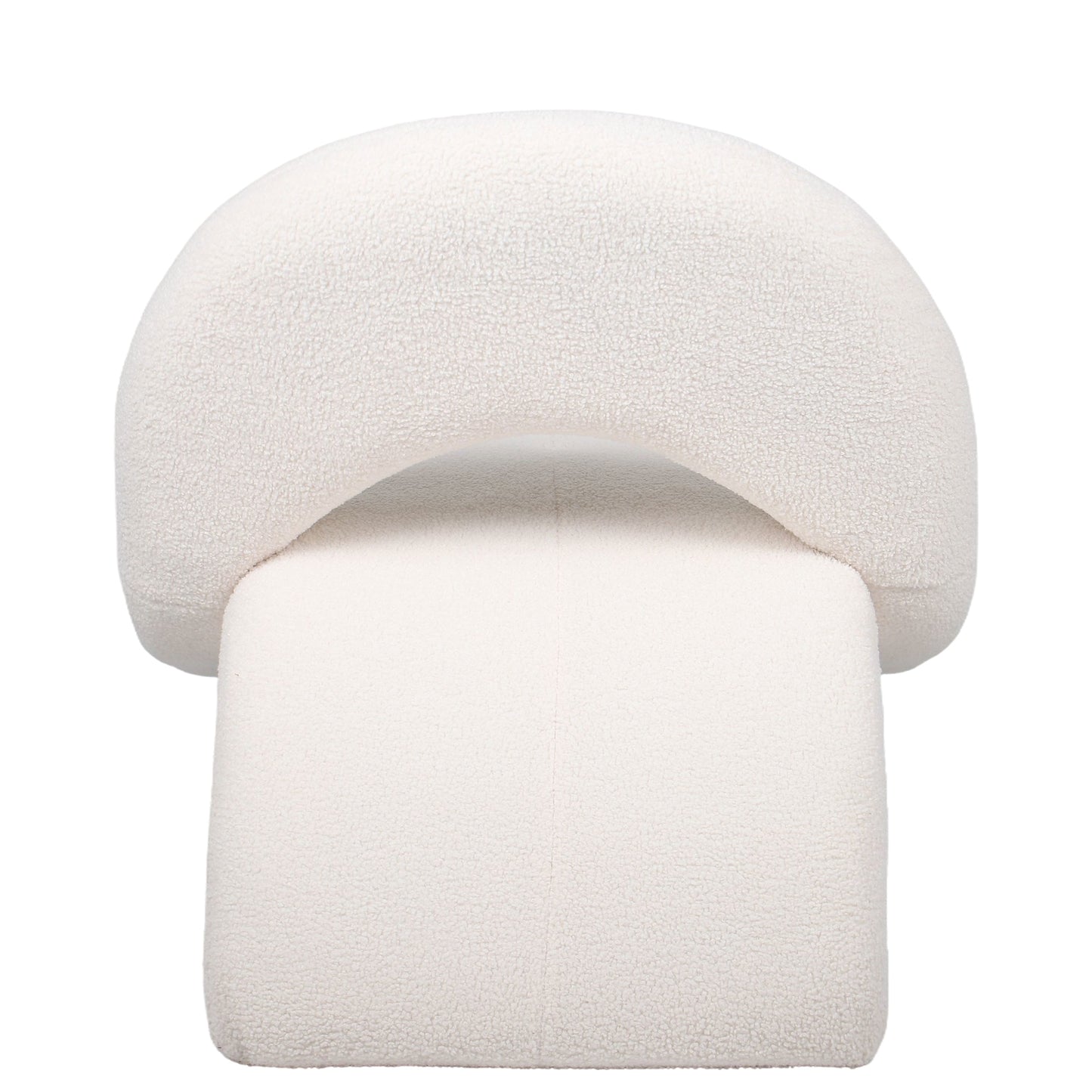 Πολυθρόνα ArteLibre PASIPHAE Μπεζ Ύφασμα/Μέταλλο/Ξύλο 80x86x80cm - Hippiehome.gr