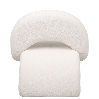 Πολυθρόνα ArteLibre PASIPHAE Μπεζ Ύφασμα/Μέταλλο/Ξύλο 80x86x80cm - Hippiehome.gr