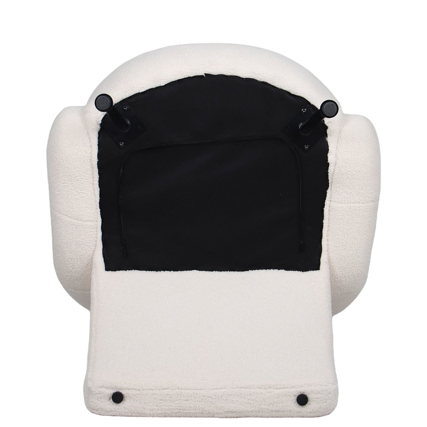 Πολυθρόνα ArteLibre PASIPHAE Μπεζ Ύφασμα/Μέταλλο/Ξύλο 80x86x80cm - Hippiehome.gr