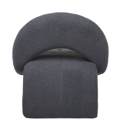 Πολυθρόνα ArteLibre PASIPHAE Γκρι Ύφασμα/Μέταλλο/Ξύλο 80x86x80cm - Hippiehome.gr