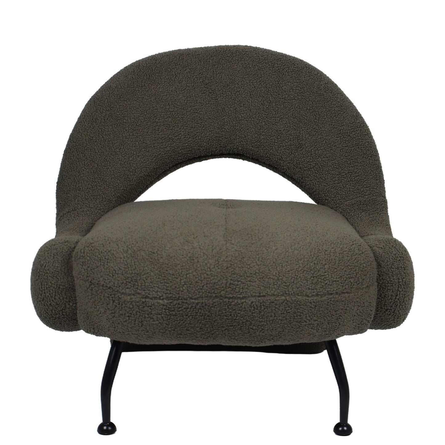 Πολυθρόνα ArteLibre PASIPHAE Πράσινο Ύφασμα/Μέταλλο/Ξύλο 80x86x80cm - Hippiehome.gr