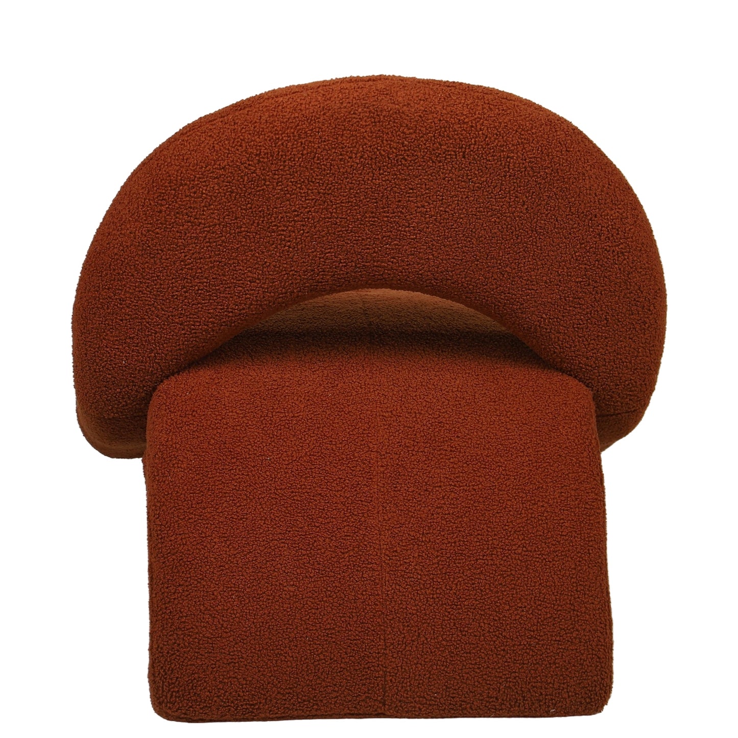 Πολυθρόνα ArteLibre PASIPHAE Πορτοκαλί Ύφασμα/Μέταλλο/Ξύλο 80x86x80cm - Hippiehome.gr