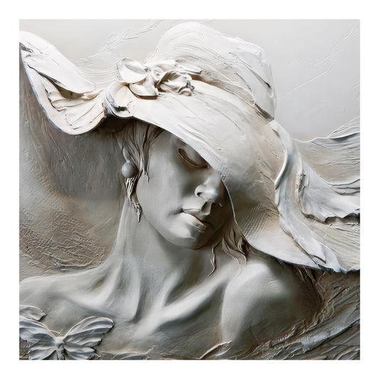 Πίνακας σε καμβά Gracy pakoworld ψηφιακής εκτύπωσης 50x1.8x50εκ - Hippiehome.gr