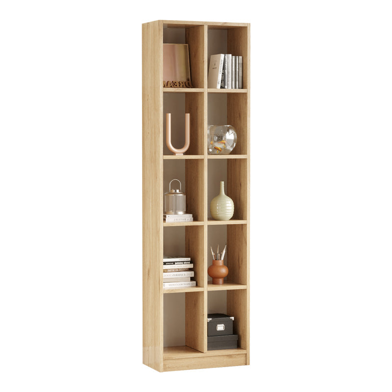 Βιβλιοθήκη Oteca 10θέσεων pakoworld oak 51.1x25.4x180εκ - Hippiehome.gr