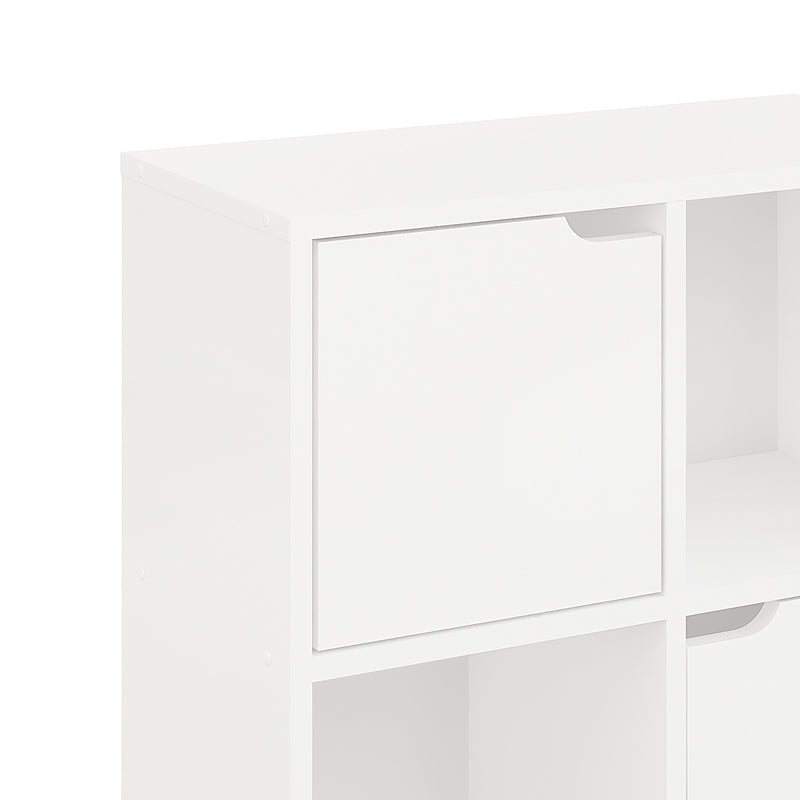 Βιβλιοθήκη Bookel pakoworld σε λευκή απόχρωση 59.6x27.5x60.4εκ - Hippiehome.gr