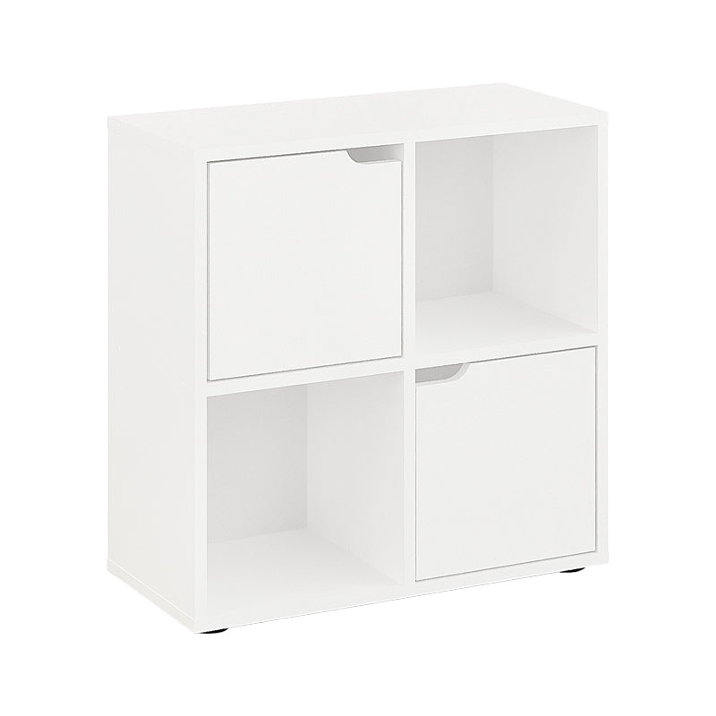 Βιβλιοθήκη Bookel pakoworld σε λευκή απόχρωση 59.6x27.5x60.4εκ - Hippiehome.gr