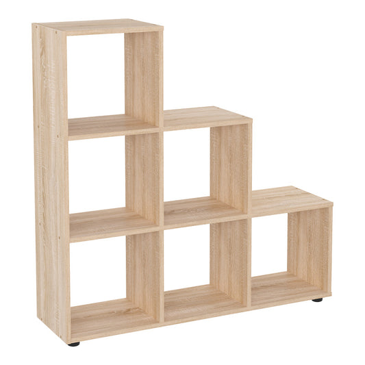 Βιβλιοθήκη Schody pakoworld σε oak απόχρωση 105.5x29.2x107εκ - Hippiehome.gr