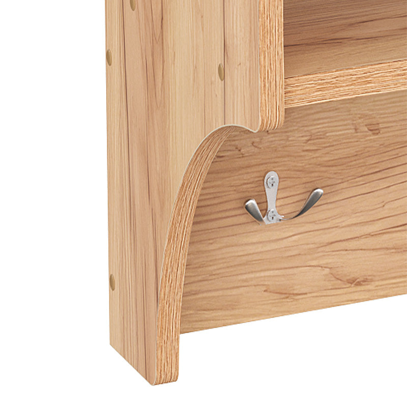 Κρεμάστρα Crosta pakoworld σε oak απόχρωση 80x28x40εκ - Hippiehome.gr