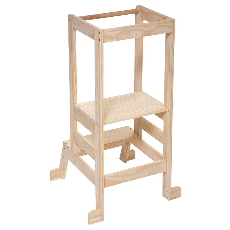 Παιδικός πύργος παρατήρησης τ. Montessori Zery pakoworld φυσικό 51x51x90εκ - Hippiehome.gr