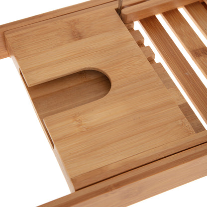 Platon pakoworld bathtub tray natural bamboo 70x15x4.5cm