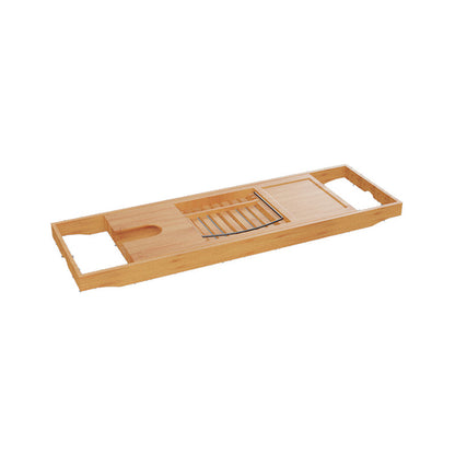 Platon pakoworld bathtub tray natural bamboo 70x15x4.5cm