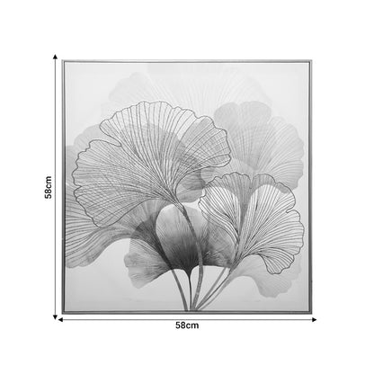 Πίνακας σε πλαίσιο Frexy pakoworld mdf 58x3x58εκ - Hippiehome.gr