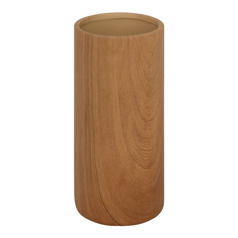 Βάζο Joefer pakoworld κεραμικό σε φυσική απόχρωση Φ9.5x20εκ - Hippiehome.gr