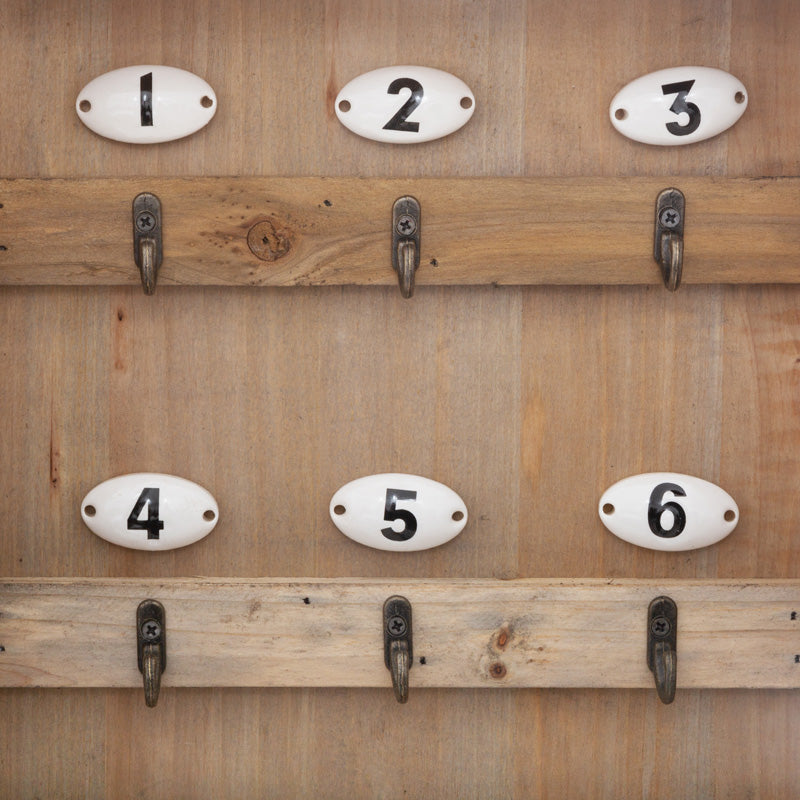 Κλειδοθήκη τοίχου Keledy pakoworld ξύλο ελάτου σε φυσική απόχρωση 26.4x8x38εκ - Hippiehome.gr