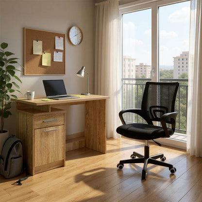 Φοιτητικό πακέτο επίπλων γραφείου Looney-Berto II pakoworld σετ 2 τμχ - Hippiehome.gr