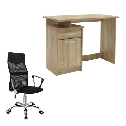 Φοιτητικό πακέτο επίπλων γραφείου Study 3 pakoworld σετ 2 τμχ - Hippiehome.gr