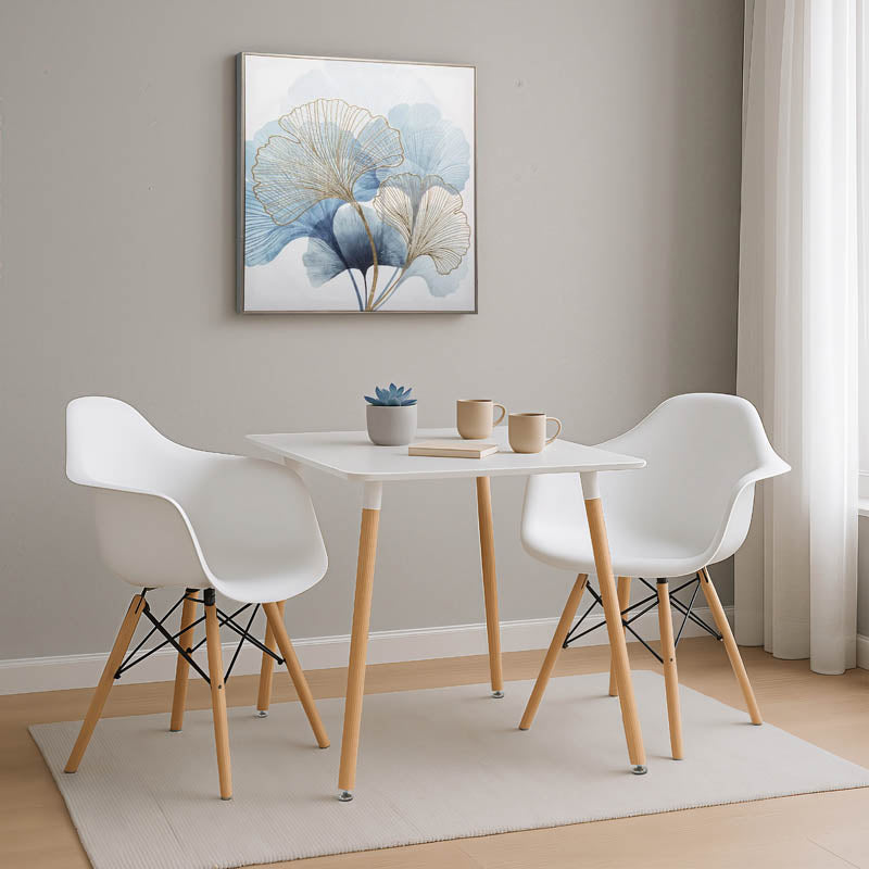 Φοιτητικό πακέτο επίπλων τραπεζαρίας New Salt & Pepper 4 pakoworld σετ 3 τμχ - Hippiehome.gr