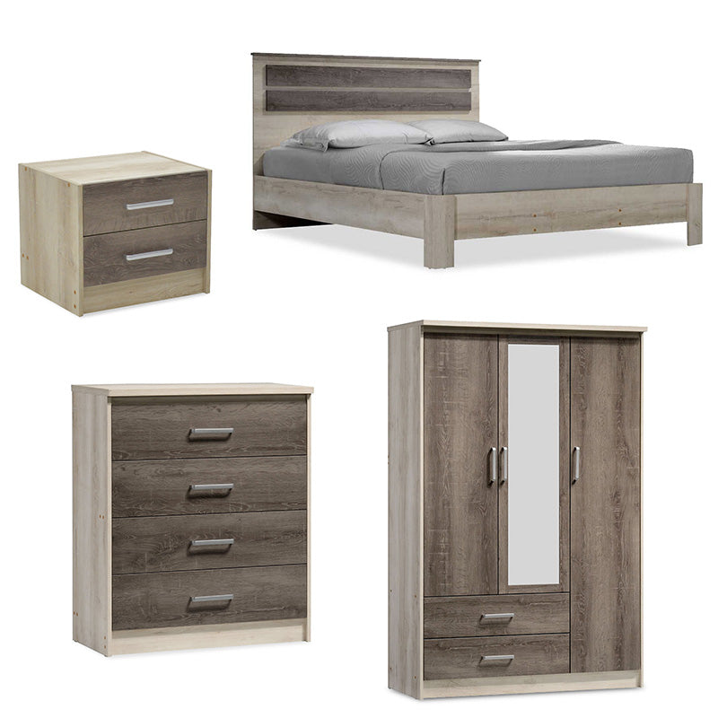 Φοιτητικό πακέτο επίπλων υπνοδωματίου DreamCatcher 4 pakoworld σετ 4 τμχ - Hippiehome.gr