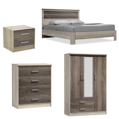 Φοιτητικό πακέτο επίπλων υπνοδωματίου DreamCatcher 4 pakoworld σετ 4 τμχ - Hippiehome.gr