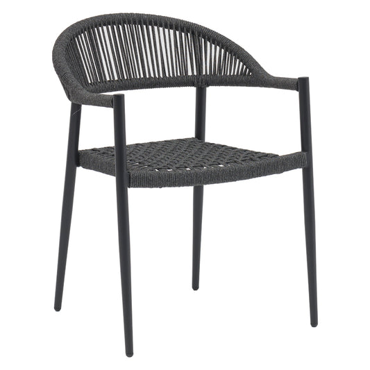 Τραπεζαρία Thorio-Freiburg σετ 5τεμ pakoworld ανθρακί αλουμίνιο και plywood σε φυσική απόχρωση 160x90x75εκ - Hippiehome.gr