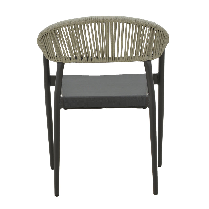 Τραπεζαρία Elation-Kliton B σετ 7τεμ pakoworld αλουμίνιο σε ανθρακί απόχρωση 150x80x74εκ - Hippiehome.gr