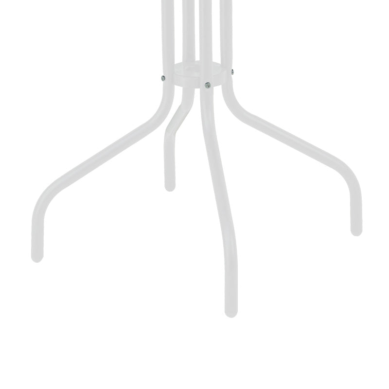 Τραπεζαρία Vergo-Chari pakoworld σετ 3τεμ μέταλλο σε λευκή απόχρωση - Hippiehome.gr