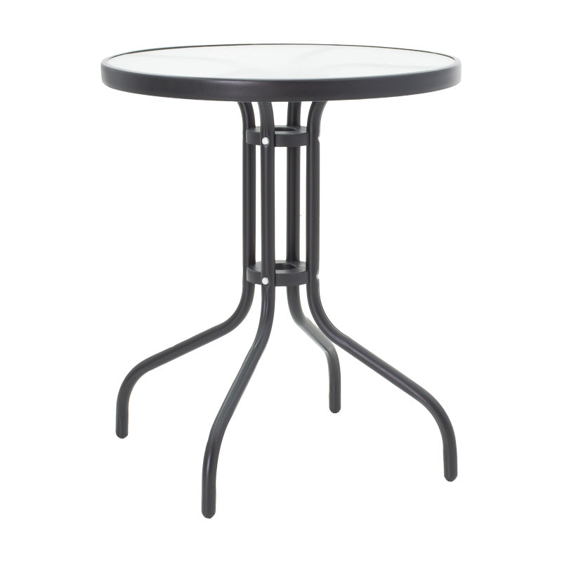 Τραπεζαρία Watson-Monasty pakoworld σετ 3τεμ μέταλλο σε μαύρη απόχρωση - Hippiehome.gr