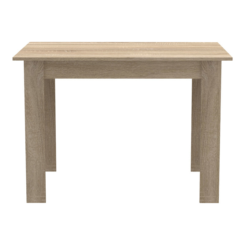 Τραπεζαρία Manka-Parker pakoworld σετ 5τεμ mdf σε μαύρη-sonoma απόχρωση 110x80x77εκ - Hippiehome.gr