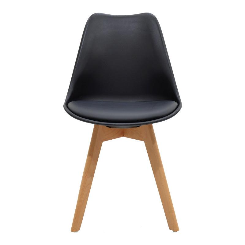 Τραπεζαρία Manka-Gaston pakoworld σετ 5τεμ σε sonoma-μαύρη απόχρωση 110x80x77εκ - Hippiehome.gr