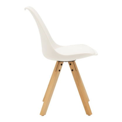 Τραπεζαρία Chloe-Caron pakoworld σετ 5τεμ γυάλινο 8χιλ ανθρακί - πόδι φυσικό 120x70x75εκ - Hippiehome.gr