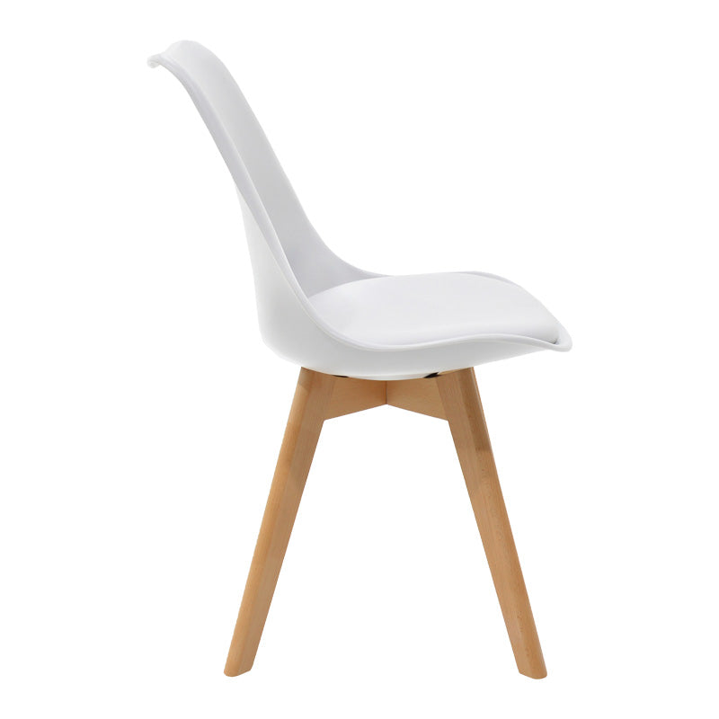 Τραπεζαρία Manka-Gaston pakoworld σετ 5τεμ σε λευκή απόχρωση 110x80x77εκ - Hippiehome.gr