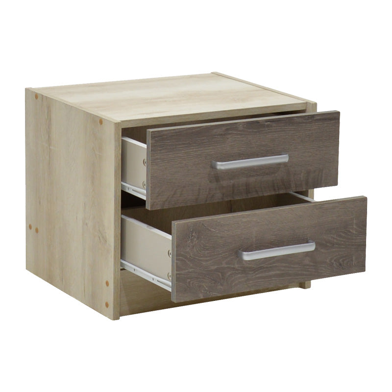 Φοιτητικό πακέτο επίπλων κρεβατοκάμαρας Cloud pakoworld σετ 3τεμ - Hippiehome.gr