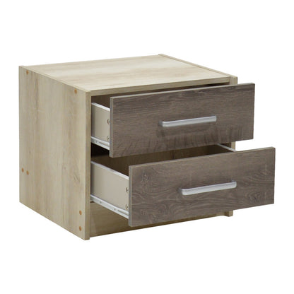 Φοιτητικό πακέτο επίπλων κρεβατοκάμαρας Cloud pakoworld σετ 3τεμ - Hippiehome.gr