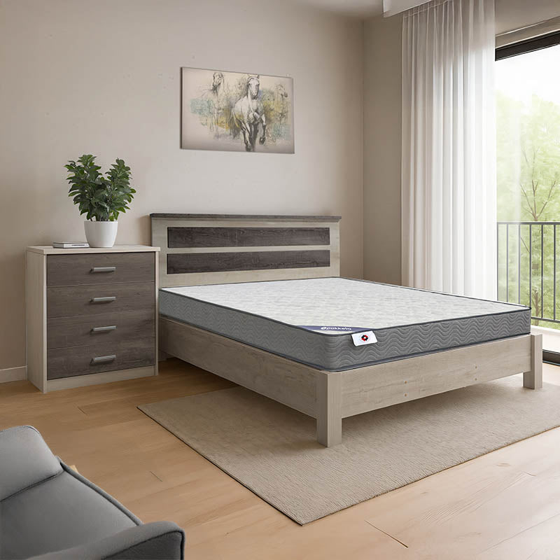 Φοιτητικό πακέτο επίπλων κρεβατοκάμαρας Twist pakoworld σετ 3τεμ - Hippiehome.gr