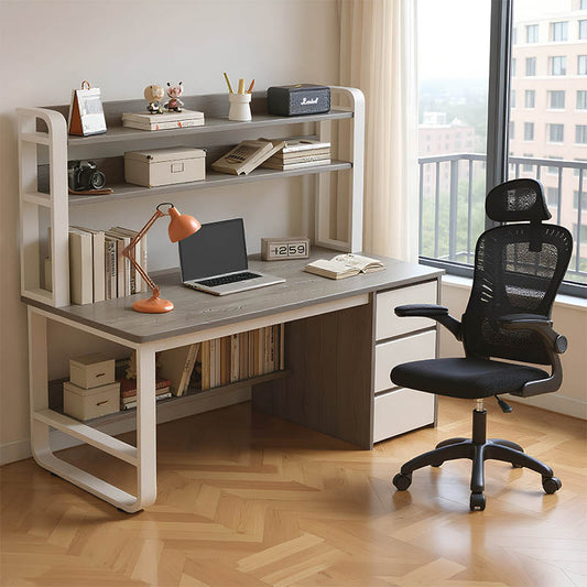 Φοιτητικό πακέτο επίπλων γραφείου Skill pakoworld σετ 2τεμ - Hippiehome.gr