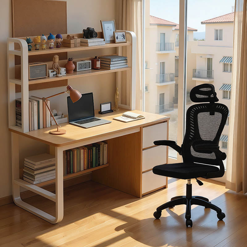 Φοιτητικό πακέτο επίπλων γραφείου Level pakoworld σετ 2τεμ - Hippiehome.gr